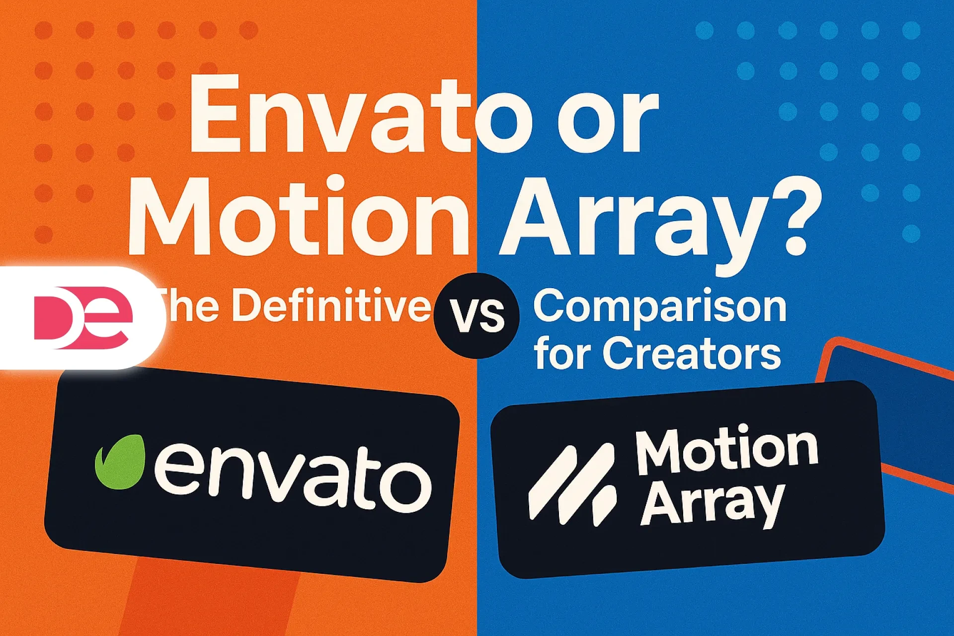 Envato or Motion Array? The Definitive Comparison for Creators