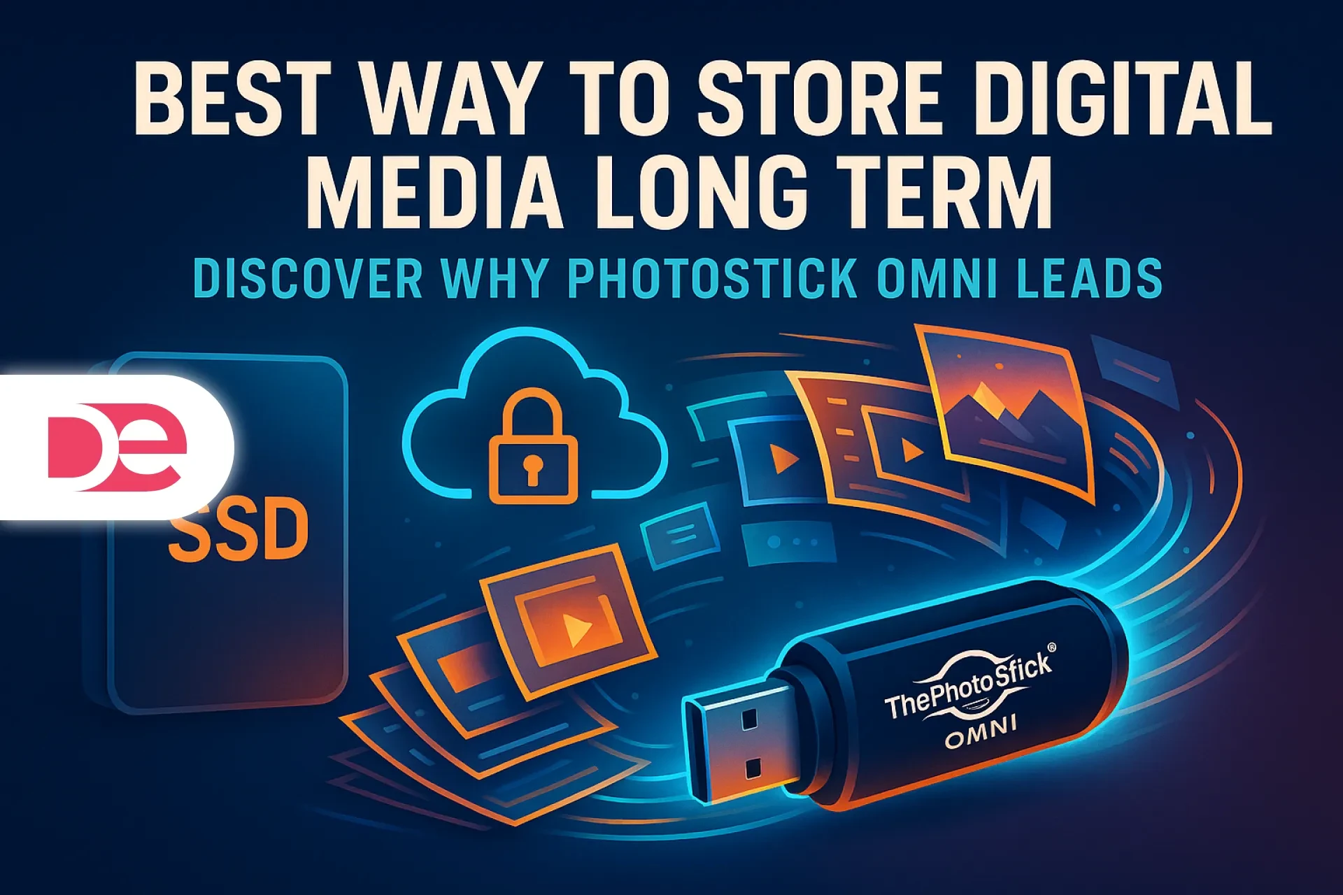 What Is the Best Way to Store Digital Media Long Term? Discover Why PhotoStick Omni Leads