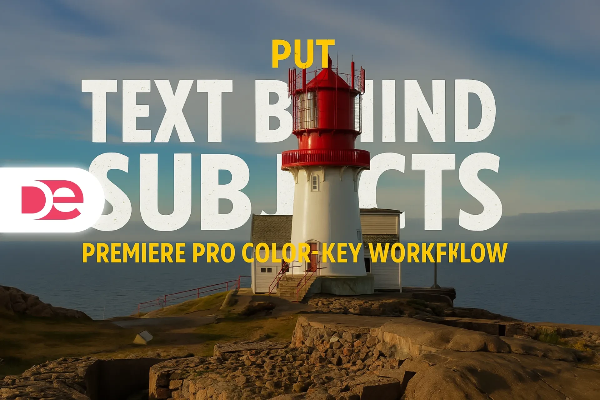 How to Put Text Behind Moving Subjects in Premiere Pro®