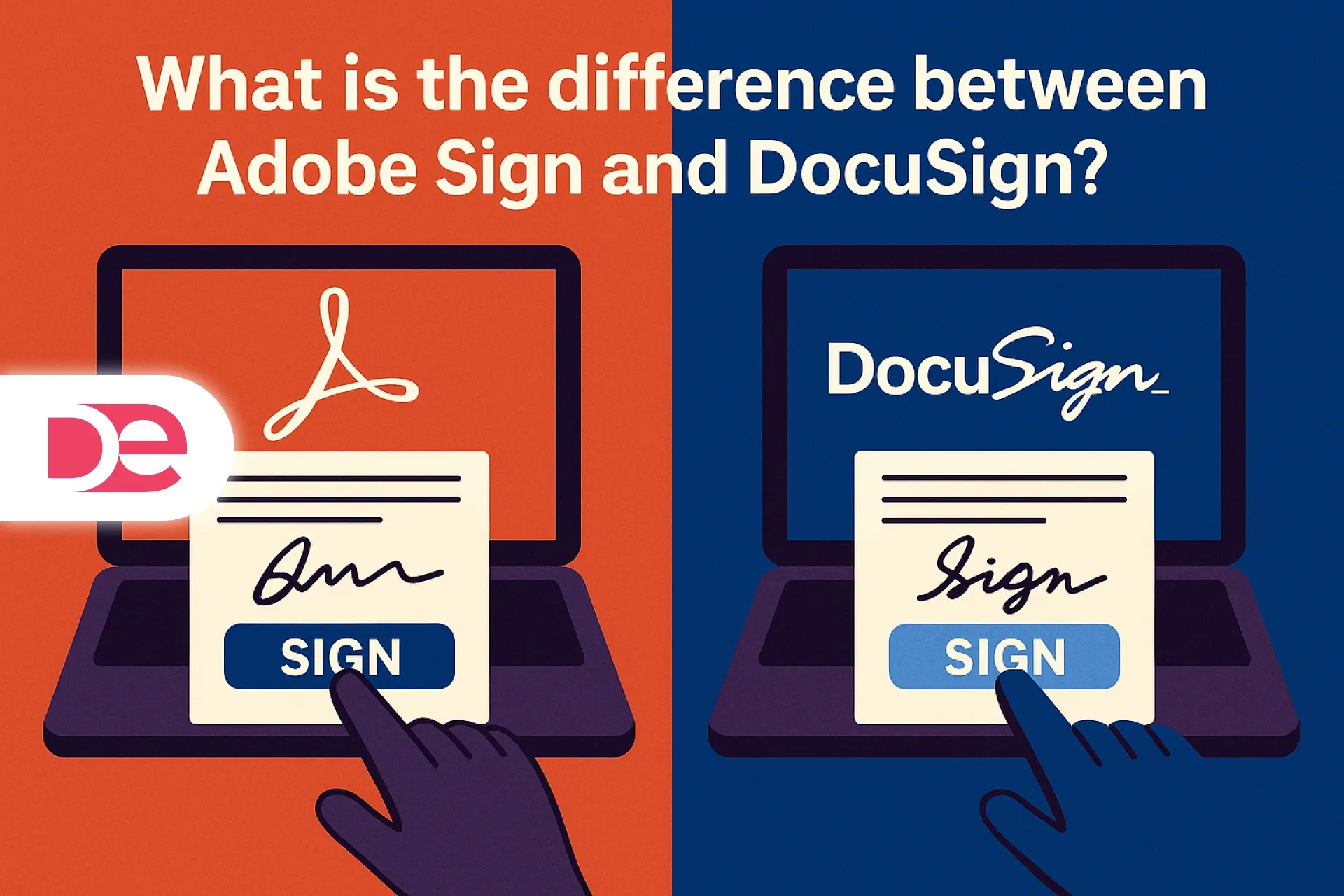 What is the difference between Adobe Sign and DocuSign?